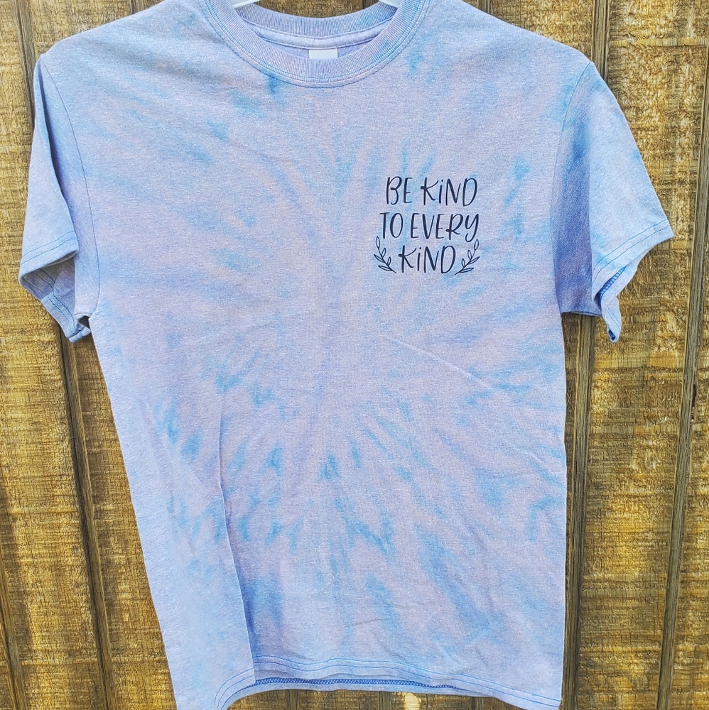 M Bleached Gildan Tee "Be kind to every kind"